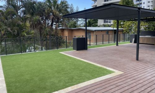 synthetic turf maintenance installation balcony high rise All About Turf